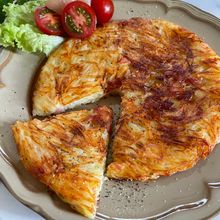 生ハムとチーズのじゃが芋ガレット