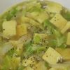 カレー風味♪高野豆腐とキャベツのコンソメスープの工程5