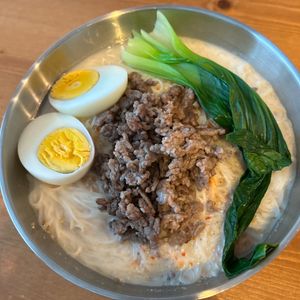 のんちゃんの作ってみた!投稿(担々風そうめん【そうめんアレンジ♪簡単コクうまスープ】)