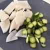 パリパリ♪【梅大根きゅうり】の工程1