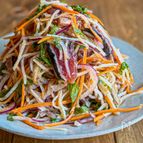 鰹のたたきと千切り野菜《居酒屋風♡サラダ》