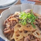 簡単！驚く美味しさ♡牛肉とれんこんのオイスター炒め