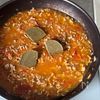 たっぷりバターコーンのキーマカレーの工程5