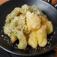 ゴーヤとワタのフリット