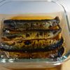 焼きシメサンマの押し寿司の工程2