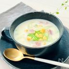 ＼ほぼ5分／簡単！ほっこり優しいお味♡白菜のミルクスープ