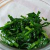 ニラと醤油漬け卵黄の工程5