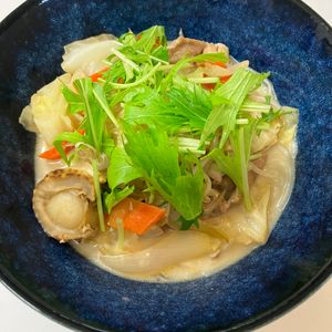 (・∀・)コロンの作ってみた!投稿(【まるでお店の味！野菜たっぷりちゃんぽん麺】スープ絶品)