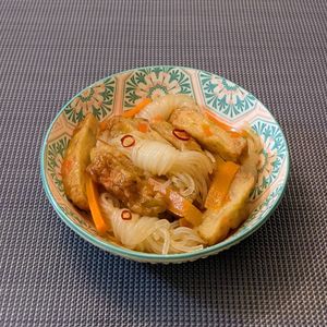 𝔂𝓾𝓶𝓲🍓の作ってみた!投稿(【野菜天としらたきのやさしい煮物】煮込み5分♡)