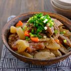 圧力鍋が無くてもＯＫ！こっくり味噌の牛すじ煮込み