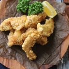 ささみのカレー衣揚げ。