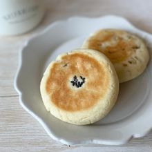 卵・乳なし♡フライパンで簡単！米粉の平焼きパン♪