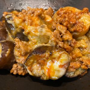 (・∀・)コロンの作ってみた!投稿(【フライパンで簡単！とろとろ茄子のミートグラタン】)