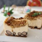 とろうま♪黒豆きなこチーズケーキ