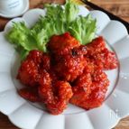 から揚げリメイク〜ヤンニョム風ピリ辛チキン〜