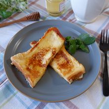 【パンも下味冷凍!】しみしみフレンチトースト