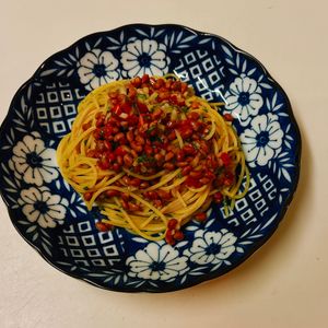 りんの作ってみた!投稿(【納豆スパゲッティ】隠し味でさっぱり♪)