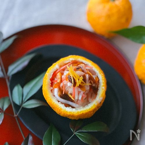 干し柿でお砂糖不使用 紅白なます
