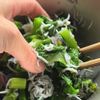 さっぱりな菜の花のしらす和えの工程4
