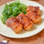 辛くないから子供も食べられる！
豆腐の肉巻き★チリソース★