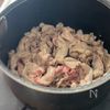 【レタスと豚バラの旨塩とろみスープ】さっぱりで食べ応えも◎の工程2