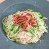 いつもと違った味わいで♪ベーコンときゅうりのそうめん