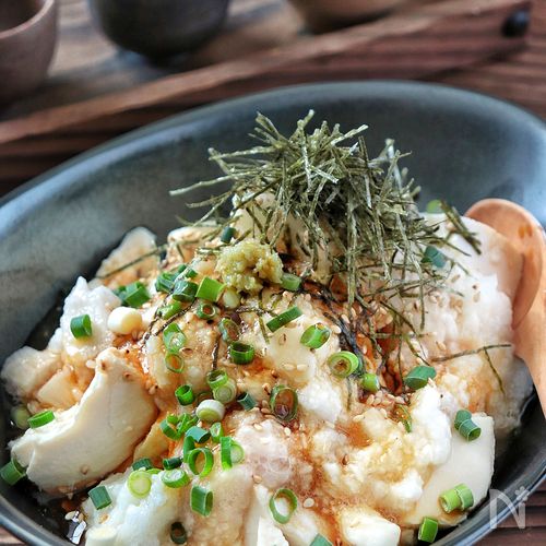 すぐでき・おつまみ小鉢【山かけ豆腐】