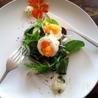 レンジゆで卵のハーブサラダ