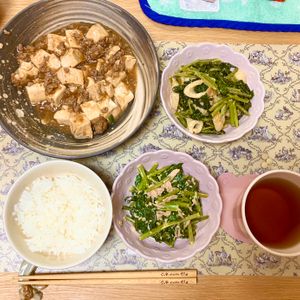 ありみの作ってみた!投稿(簡単!すぐ出来る!『本格手作り麻婆豆腐』ひき肉たっぷり♡)