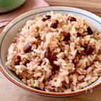 【小豆ご飯】もち米なしでかるい食べ応え！