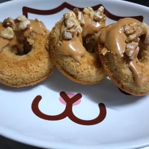 蘭世の作ってみた!投稿(混ぜて焼くだけ！ふわふわしっとり【米粉コーヒードーナツ】)