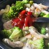 鶏むね肉とブロッコリー【ケチャップ炒め】の工程5