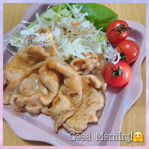 ナムディの作ってみた!投稿(コクうましっとり♡豚肉のマヨ生姜焼き)