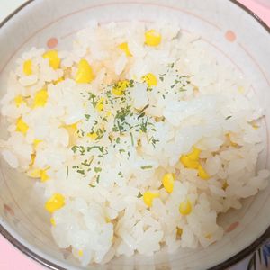 milkの作ってみた!投稿(たまらなく旨い！塩バターとうもろこしごはん)