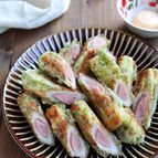 ソーセージちくわの磯辺揚げ