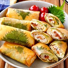 【ささみ梅しそチーズ春巻き】さっぱり♪美味しい組み合わせ♡
