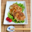 納豆とがごめ昆布とろろの落とし焼き