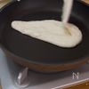 発酵なし、混ぜて焼くだけ「ふんわり米粉のナン」の工程3