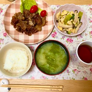 ありみの作ってみた!投稿(【包丁不要!カリカリ豚こまの甘酢ごま和え】子供爆食♡︎)