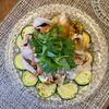 ゆっちゃんの作ってみた!投稿(【豚しゃぶズッキーニの香味だれがけ】箸が止まらなくなる！)