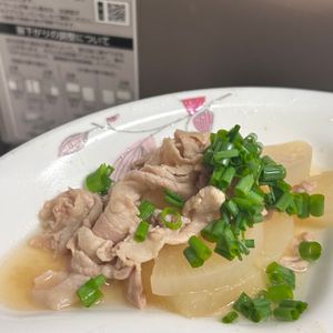 ケの作ってみた!投稿(『豚バラ大根』フライパンで10分♪味がしみしみ♡)