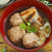 ～お餅が進む～もっちり鶏団子のお雑煮