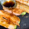 巻いて焼くだけ♪餃子の皮で【オクラのハムチーズ巻き】の工程6