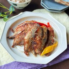 【新玉ねぎと鯵の即席南蛮漬け】節約/即席