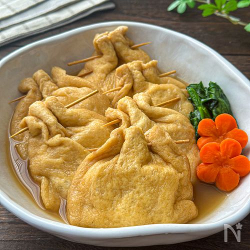 ジュワッともちもち♪【餅巾着】