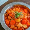 手羽元ともも肉の濃厚タッポックムタン（鶏肉の甘辛煮）の工程7
