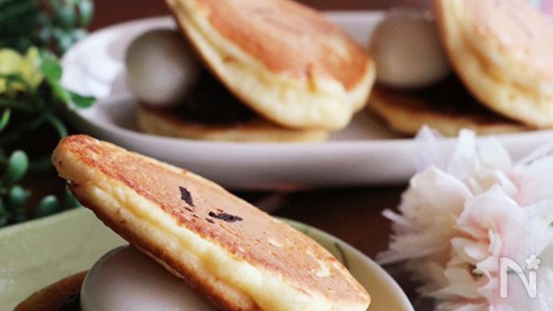 十五夜に♡お月見うさぎのミニどら焼き | レシピサイトNadia