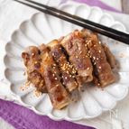 エリンギの肉巻き〜調味料1つ【糖質制限・ダイエット】