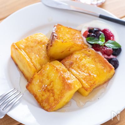 ふわとろ食感♡フレンチトースト