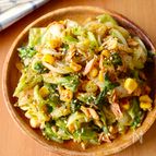 5分で完成！【白菜とコーンの中華風ツナサラダ】胡麻油香る♩